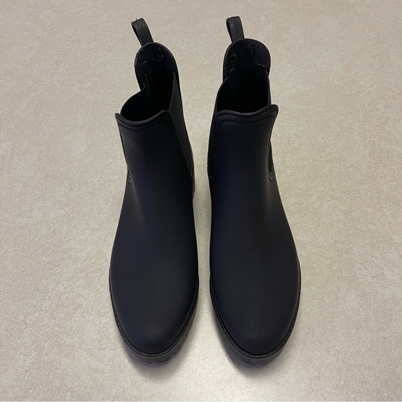 Jeffrey Campbell Cloudy Rain Boot Black Matte - Black size 36 - Picture 3 of 10
